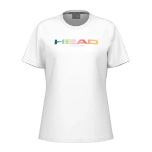Head Racket Camiseta De Manga Corta Rainbow White 3XL
