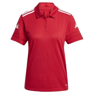 Adidas Polo à Manches Courtes Squadra 25 Cotton Team Power Red / White S Femme