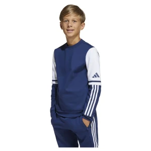 Adidas Sweat-shirt Squadra 25 Crewneck Team Navy Blue 2 / White 9-10 Années Garçon,Fille