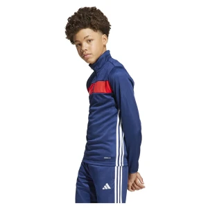 Adidas Sweat à Demi-zip Tiro 25 Essentials Training Team Navy Blue / Red 13-14 Années Garçon,Fille