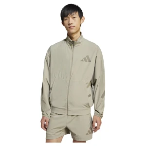 Adidas Veste De Survêtement Z.n.e. Woven Putty Beige L Homme