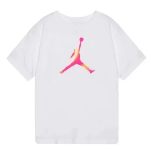 Jordan T-shirt à Manches Courtes Lemonade Stand White 12 Années Garçon,Fille