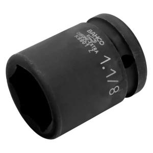 Bahco Douille à Choc 3/4´´-2.3/8´´ Hexagonal Profile And Phosphate Finish Multicolor One Size