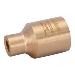 Bahco Punta De Vaso 1/2´´ Anti-spark Beryllium 7 Mm Multicolor One Size