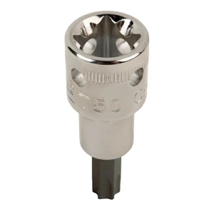 Bahco Vaso De 1/2´´ Con Punta Cuadrada Para Tornillos Torx® Tamaño T60 Con Solución De 4 Puntos Multicolor One Size