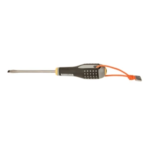 Bahco Tournevis Ergo™ à Fente Avec Corde Dyneema 1.6 Mmx8 Mmx175 Mm Multicolor One Size
