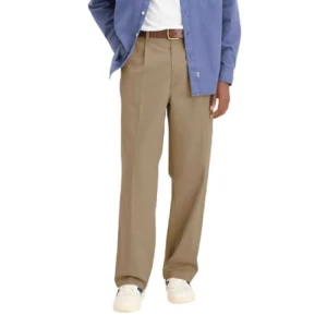 Dockers Pantalon Chino T2 Orig Opp Pleat Harvest Gold 29 Homme