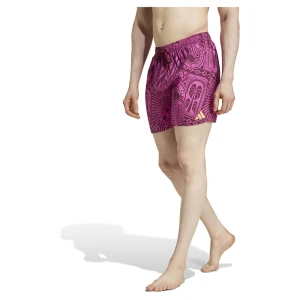 Adidas Bañador Corto X Farm 3 Stripes 5´´ Lucid Fuchsia / Shadow Red / Pulse Lime S