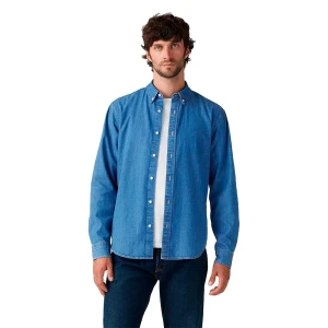 Levi´s ® Chemise à Manches Longues Authentic Down Woodrow Mid Wash 2XL Homme