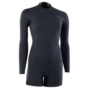 Ion Shorty De Manga Larga Con Cremallera Trasera Para Mujer Amaze Amp 2.0 Mm Black XS