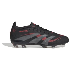 Adidas Chaussures De Football Junior Predator Elite Fg Core Black / Grey Four / Lucid Red EU 28 Garçon,Fille
