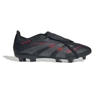 Adidas Chaussures De Football Predator League Fold Over Tongue Fg/mg Core Black / Grey Four / Lucid Red EU 43 1/3 Homme