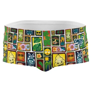 Otso Slip De Bain Boxer Emoji Portrait