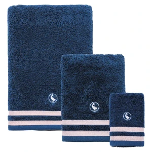 El Ganso Juego De Toallas Bath + Hands + Face Blue One Size