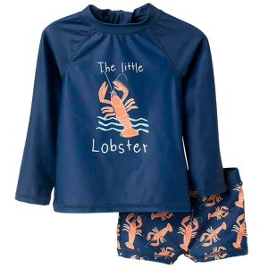 Zippy Rash Guard Manches Longues 3107128801 Dark Blue 9-12 Mois Garçon