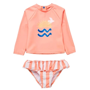 Zippy Rash Guard Manches Longues 3107133201 Orange 5-6 Années Fille