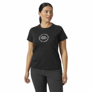 Helly Hansen T-shirt à Manches Courtes Core Graphic 2.0 Black S Femme