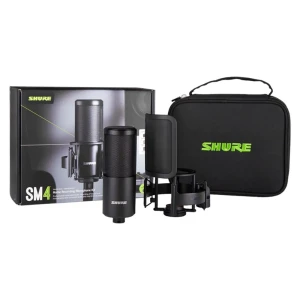 Shure Microphone Sm4 Kit Black One Size unisex