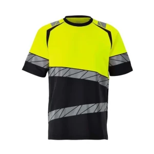 Mascot Camiseta De Manga Corta Accelerate Safe Dark Navy / Hi-Vis Yellow 5XL