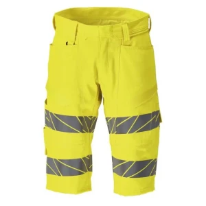 Mascot Pantalones Cortos Accelerate Safe Hi-Vis Yellow 48