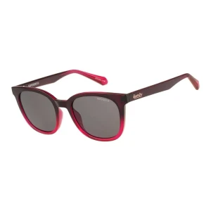 Superdry Lunettes De Soleil Sds-5032-108 Crystal Dark Grey / Fuschia Fade Smoke grad/CAT3 Homme,Femme