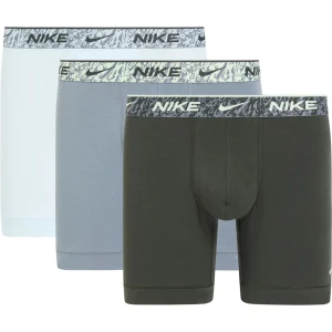 Nike Boxers Eday Brief 3 Unités Glcier Blue / Cl Grey / Seq Marble Wb S Homme