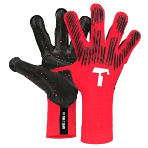 T1tan Gants De Gardien De But Rebel 2.0 Solar Red 7 unisex