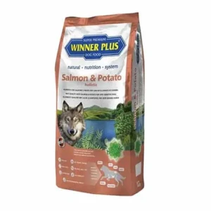 Winner Plus Nourriture Holistique Pour Chiens Adultes Au Saumon Et Aux Pommes De Terre 12kg Brown One Size