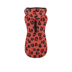Nayeco Manteau Pour Chien Red Leopard Red 20 cm