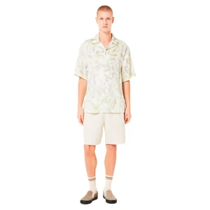 Oakley Apparel Chemise à Manches Courtes Printed Camo Palm Sulphur XL Homme
