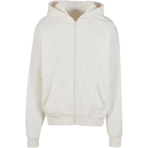 Build Your Brand Sweat-shirt à Zip Ultra Heavy Ready For Dye 5XL Homme