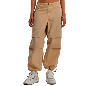 Urban Classics Pantalon Cotton Parachute Wet Sand 5XL Femme