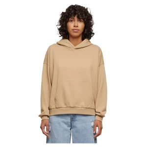 Urban Classics Sweat à Capuche Light Terry Oversized Union Beige S Femme