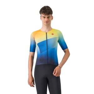Castelli Maillot De Triathlon à Manches Courtes Free Speed 3 Race