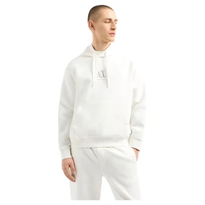 Giorgio Armani Exchange Sweat à Capuche Xm000369_af10818 Off White S Homme