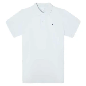 Silbon Polo à Manches Courtes Liso Celeste Sky Blue S Homme