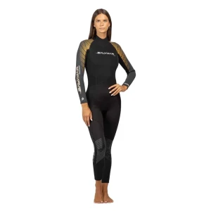 Salvimar Traje Húmedo De Buceo Para Mujer Caribe 1.5 Mm Black / Orange S