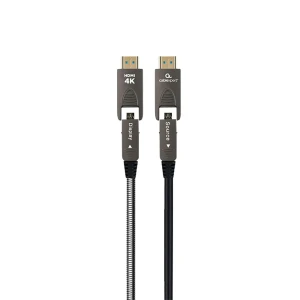 Gembird Câble Hdmi Avec Ethernet Aoc Premium Series 30 M Black One Size unisex
