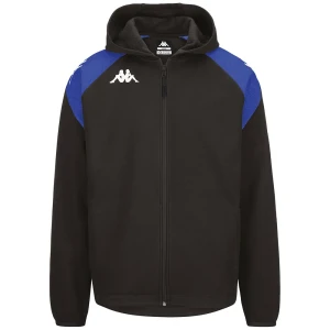 Kappa Sweat-shirt à Zip Liantozi Black / Blue Sapphire M Homme