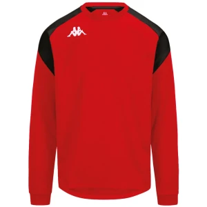 Kappa Sweat-shirt Lido Red / Black 4XL Homme