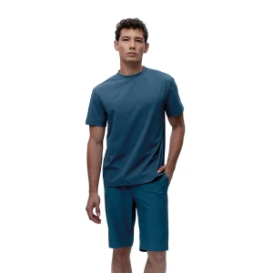 Born Living Yoga T-shirt à Manches Courtes Baffin Sea Blue M