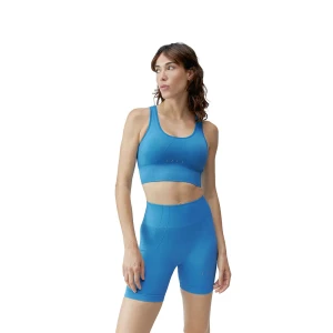 Born Living Yoga Haut De Sport à Maintien élevé Urdhva Celadon Blue S
