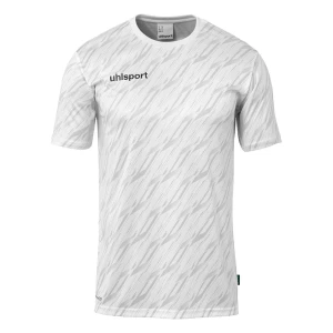 Uhlsport T-shirt à Manches Courtes Progressive 28 White 12-13 Années Garçon,Fille
