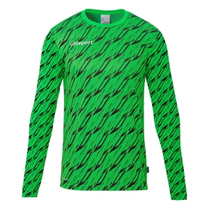 Uhlsport T-shirt à Manches Longues Progressive Torwart Fluor Green / Black 12-13 Années Garçon,Fille