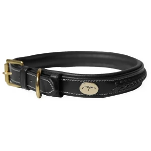 Dyon Collar Para Perro Plaited Black L