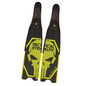 Epsealon Pala De Aleta Tactical Stealth 2.0 Soft Black / Blue One Size