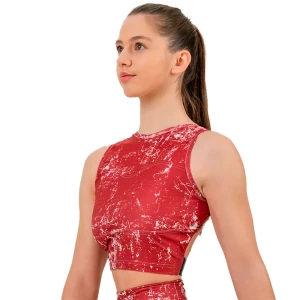 Nebbia Top De Sport Crop Rough Girl 617 Red XS