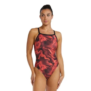 Tyr Traje De Baño Durafast Elite Diamondfit Waveform Red 26