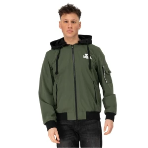 Lonsdale Coupe-vent Shalford Olive / Black / White XL