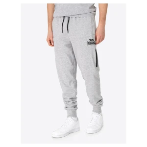 Lonsdale Joggers Grinstead Marl Grey / Black 3XL